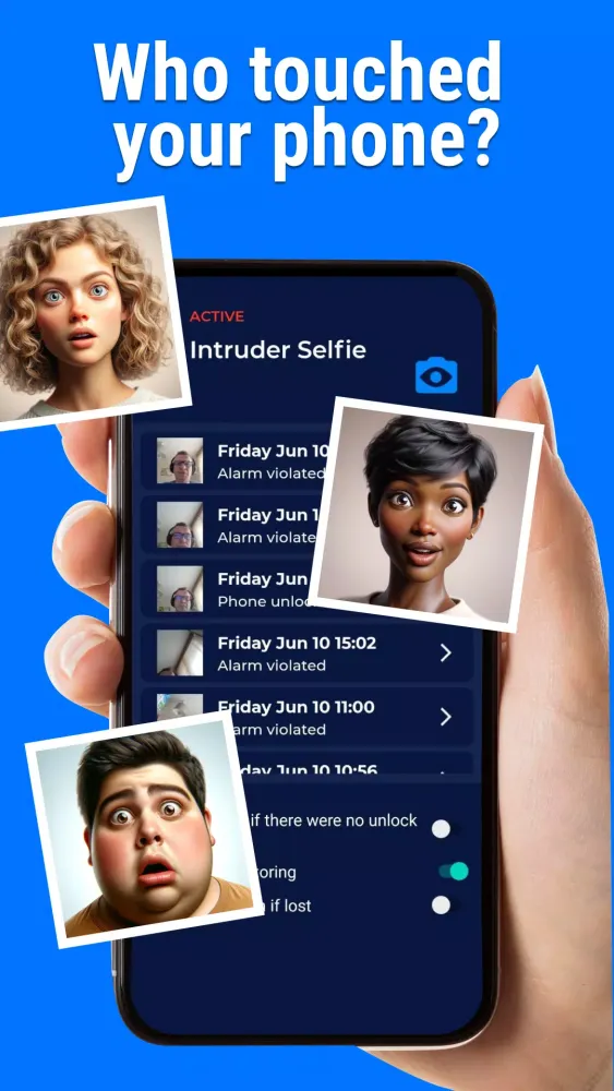 Don't Touch My Phone - Pro Screenshots