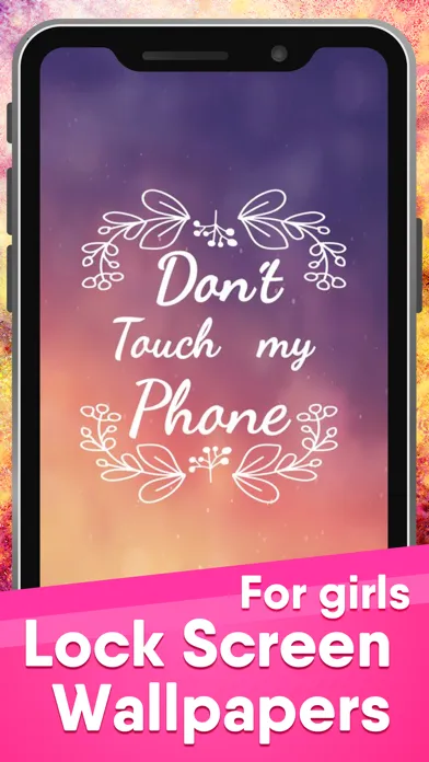 Don't touch my phone wallpaper Ekran Görüntüleri