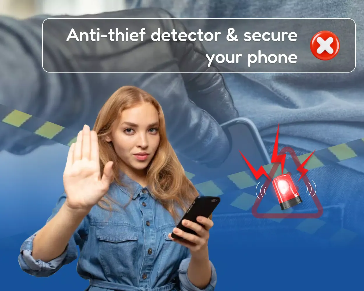 Don't touch my phone AntiTheft Screenshots