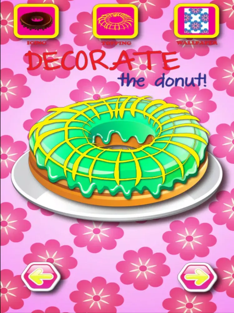 Zrzuty ekranu Donut Maker Cooking Game iPad 