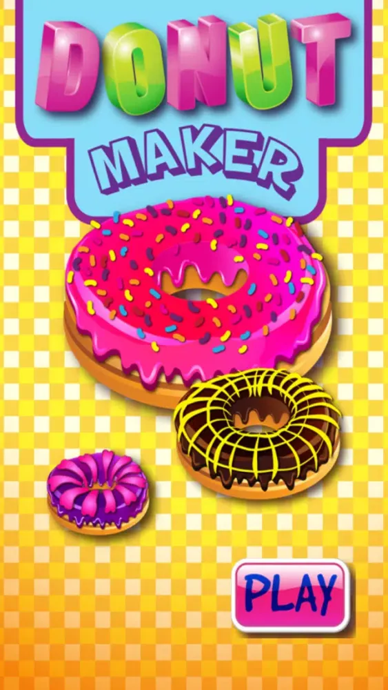 Zrzuty ekranu Donut Maker Cooking Game