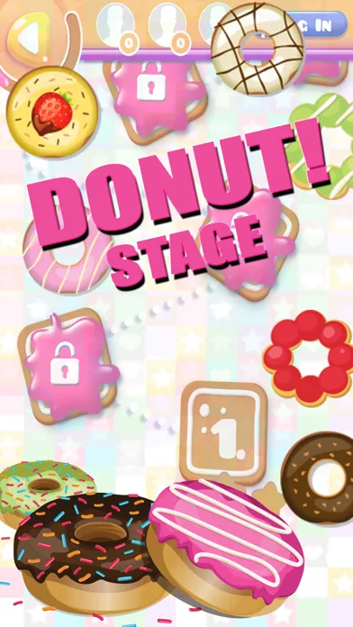Tangkapan layar Donut Cookie - Crush Dazzle Puzzle 4 match