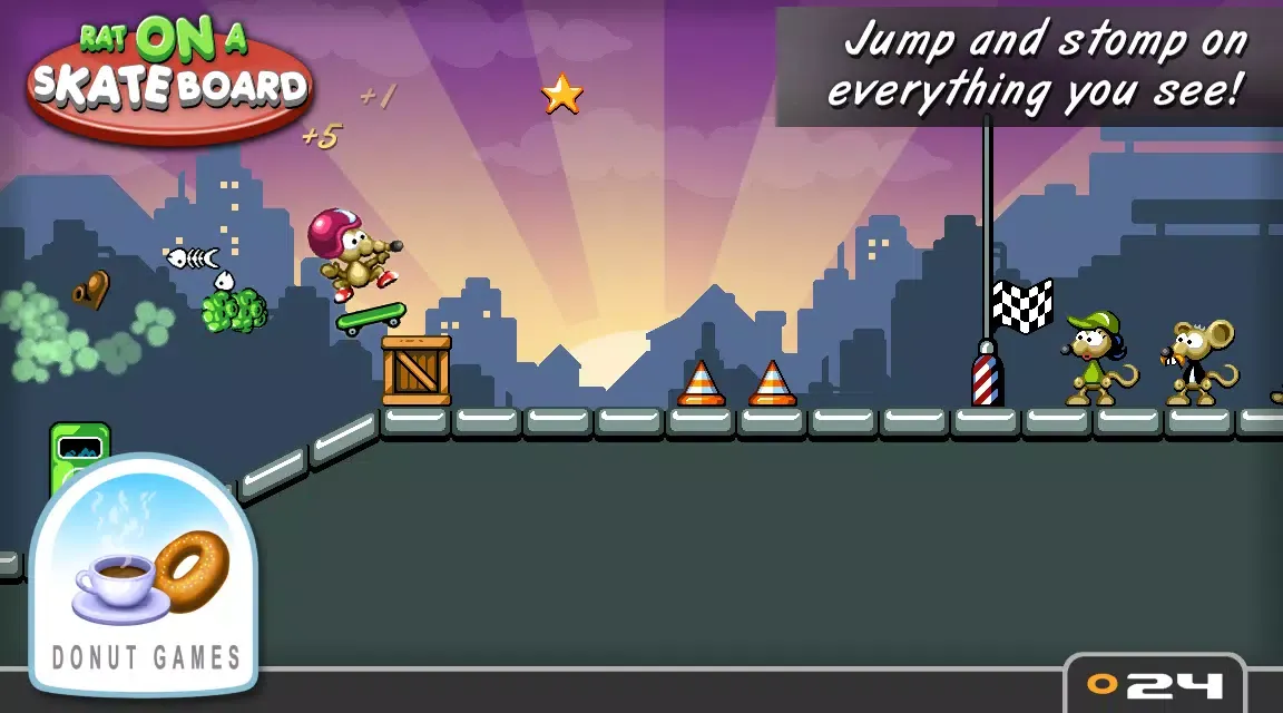 Rat On A Skateboard Screenshots