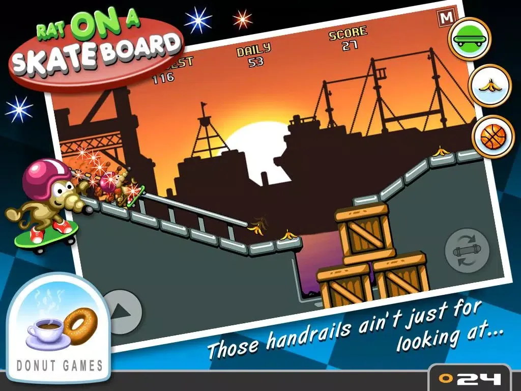 Rat On A Skateboard Screenshots