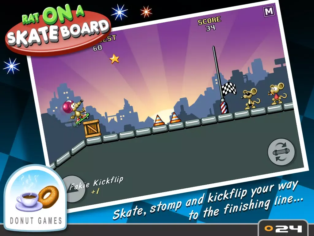 Rat On A Skateboard Screenshots