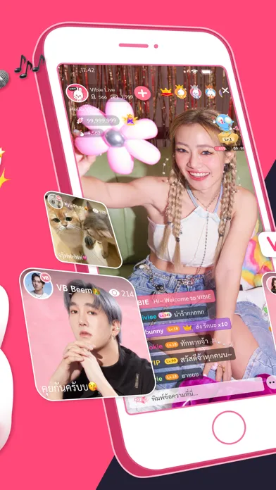 Vibie - Live Streams Community應用截圖