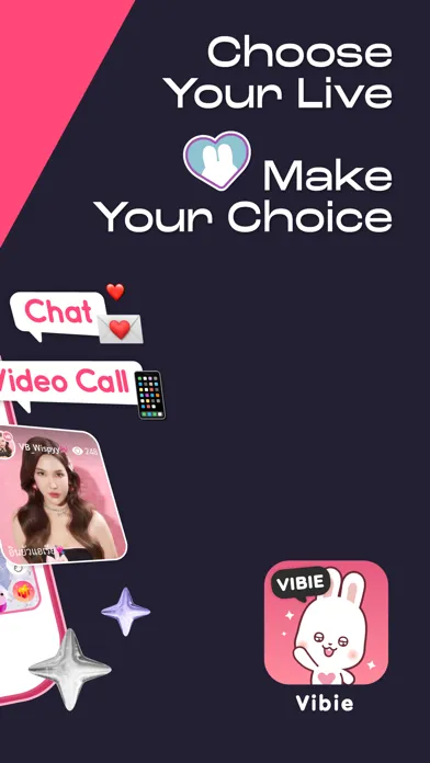 Vibie - Live Streams Community應用截圖