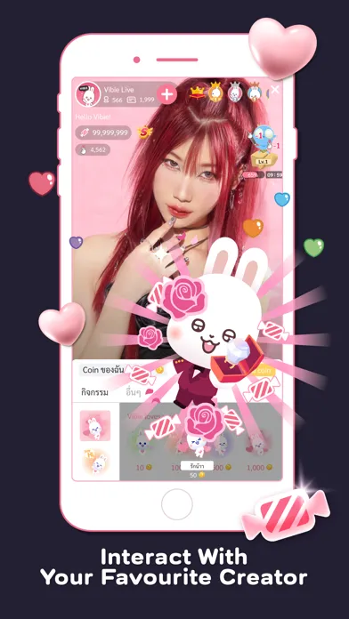 Vibie - Live Streams Community應用截圖