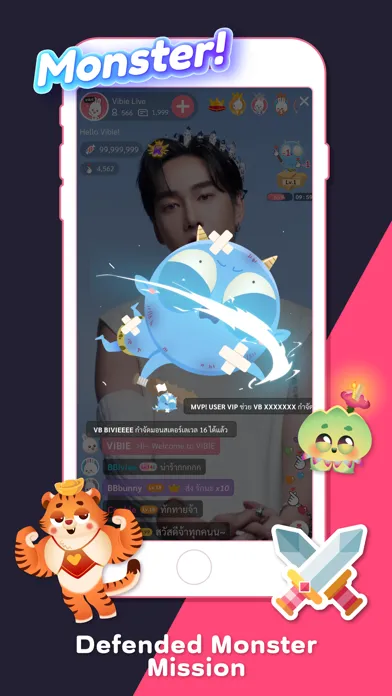 Vibie - Live Streams Community應用截圖