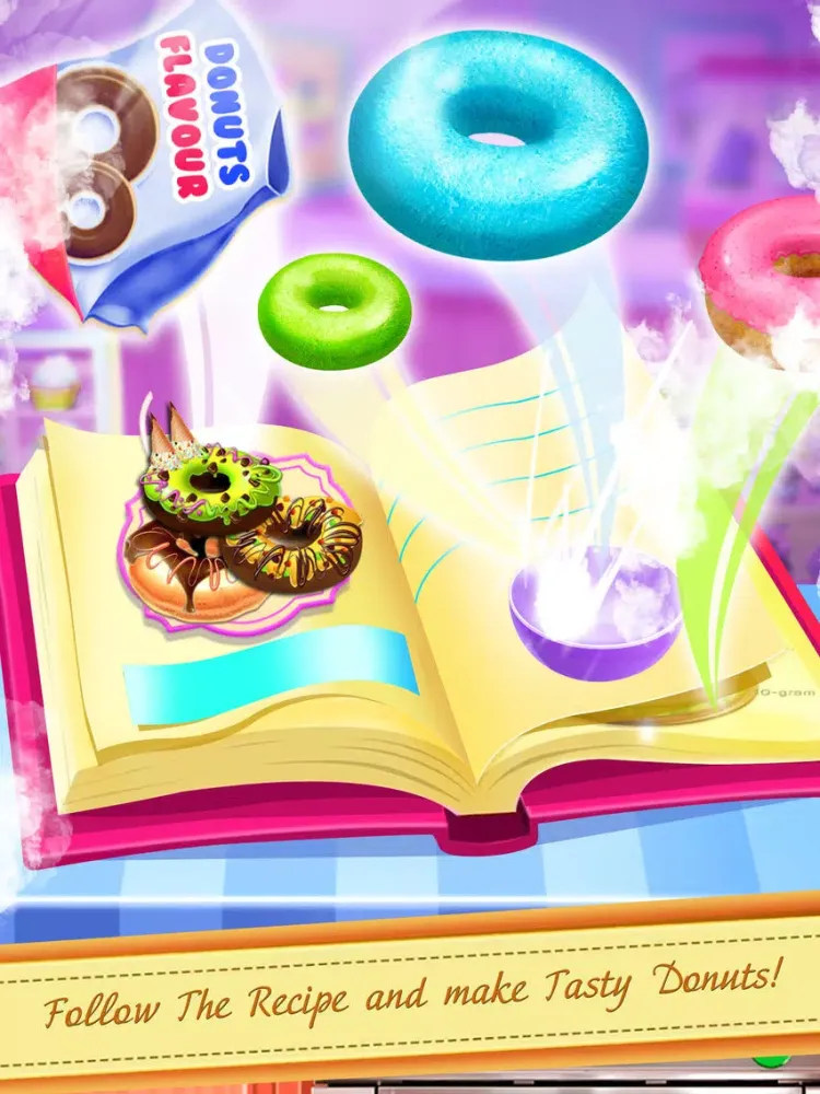 ภาพหน้าจอของ Donut Games: Dessert Maker iPad 