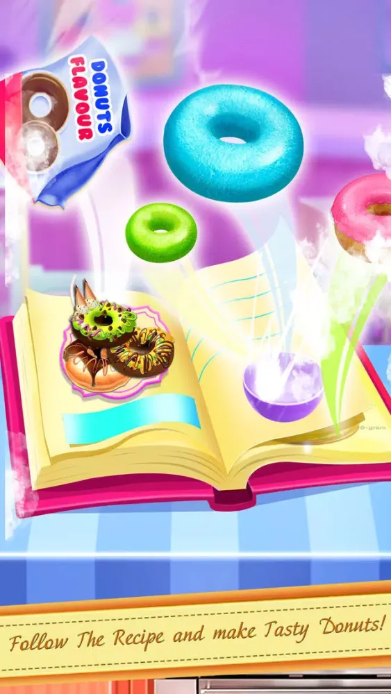 ภาพหน้าจอของ Donut Games: Dessert Maker