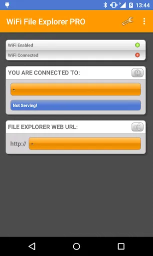 WiFi File Explorer 스크린샷