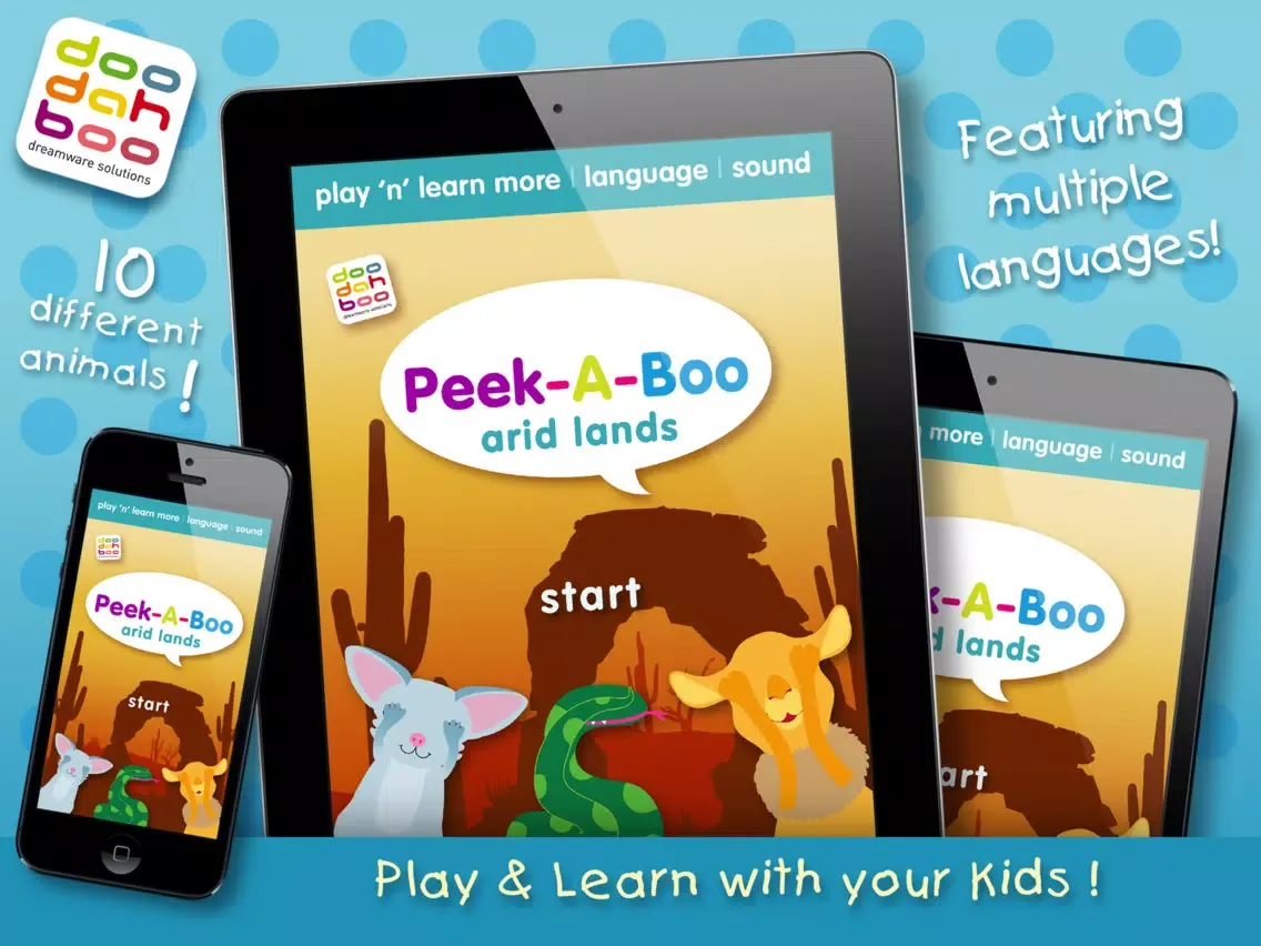 Screenshot di Peek-A-Boo Arid Lands – Play ‘N’ Learn iPad 