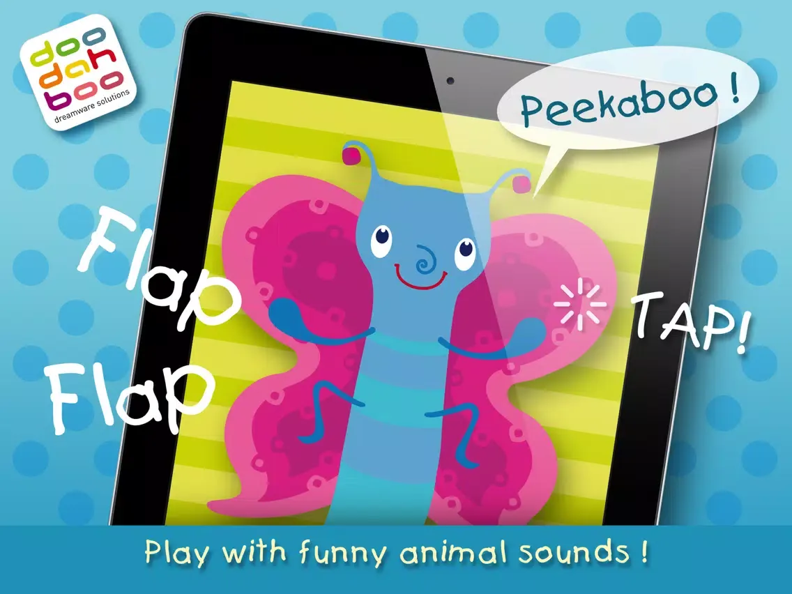 Capturas de tela do Peek-A-Boo Bugs – Play ‘N’ Learn iPad 