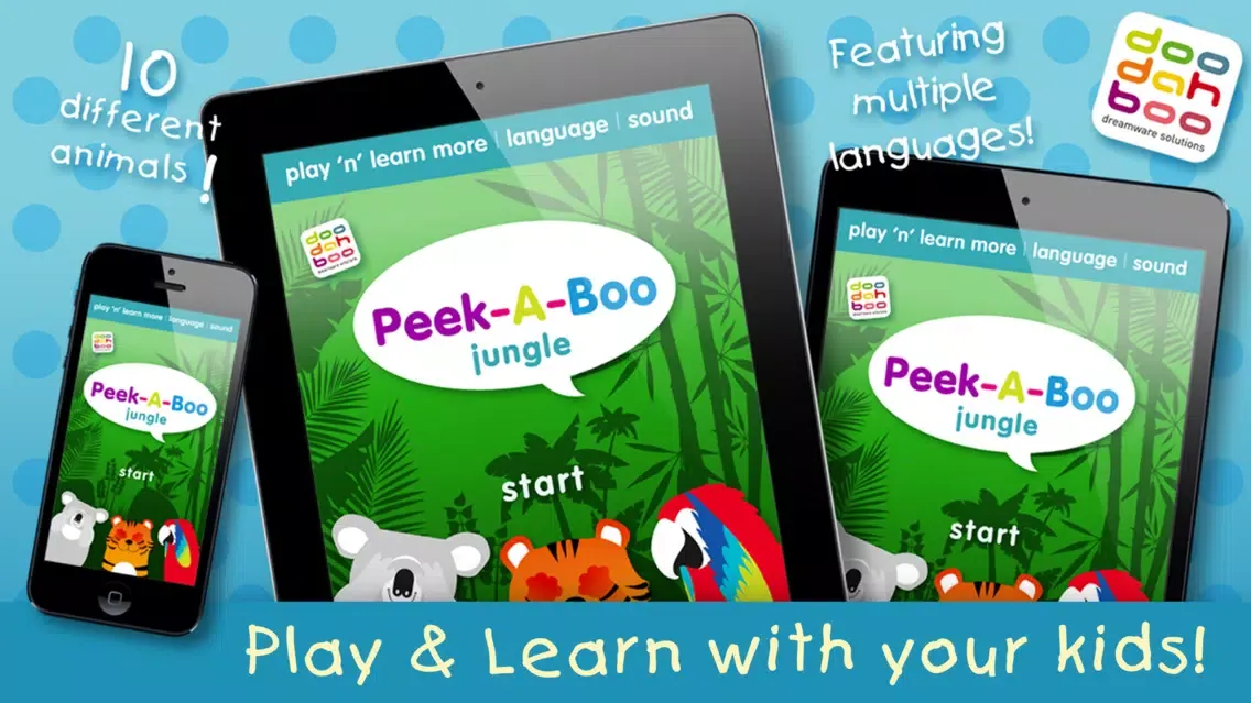 Peek-A-Boo Jungle – Play ‘N’ Learn Ekran Görüntüleri