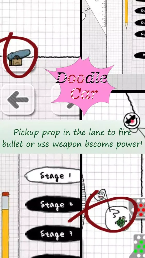 صور Doodle Car Racing - Zipcar Loop Drive
