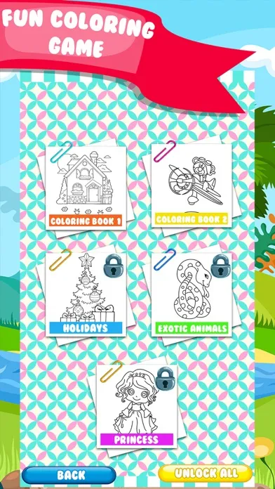Kids Doodle Coloring Book Drawing - Preschool Toddler Fun!應用截圖