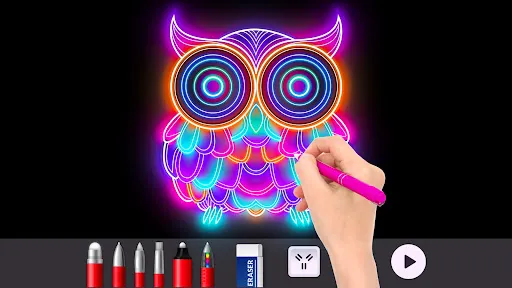 Doodle Master - Glow Art Ekran Görüntüleri
