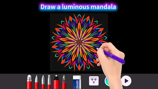 Doodle Master - Glow Art Ekran Görüntüleri