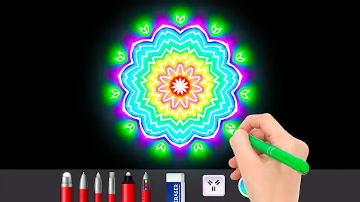 Doodle Master - Glow Art Ekran Görüntüleri