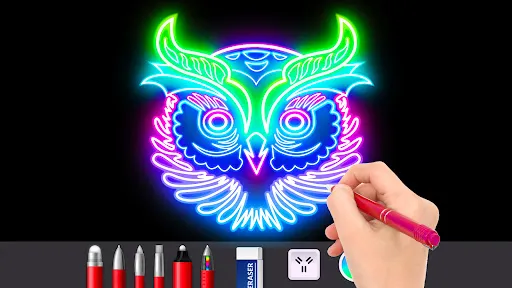 Doodle Master - Glow Art Ekran Görüntüleri