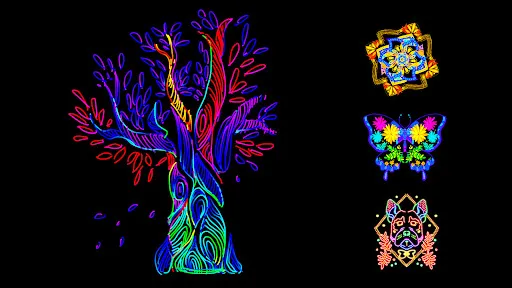 Doodle Master - Glow Art Ekran Görüntüleri