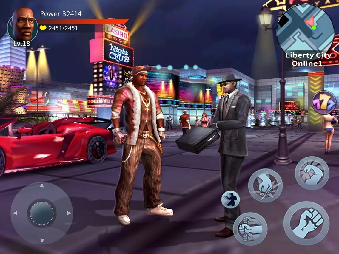Tangkapan layar Auto Gangsters iPad 