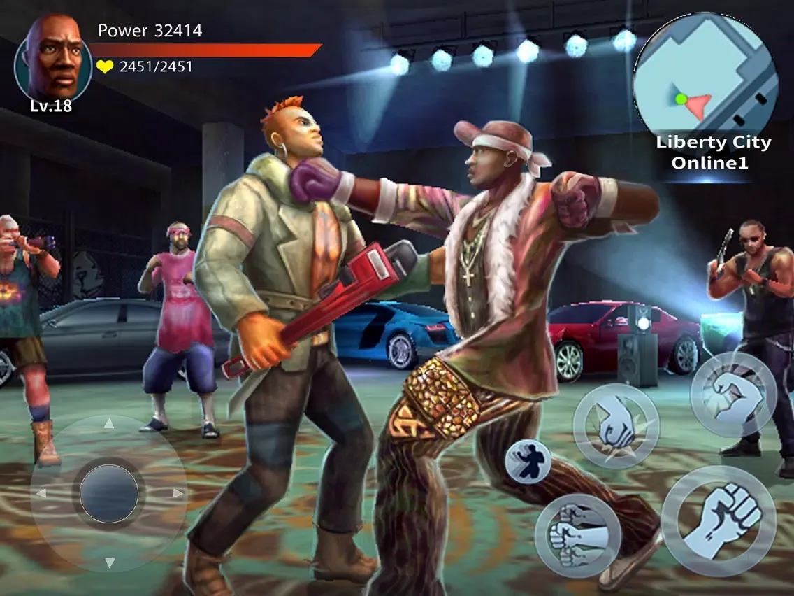 Tangkapan layar Auto Gangsters iPad 