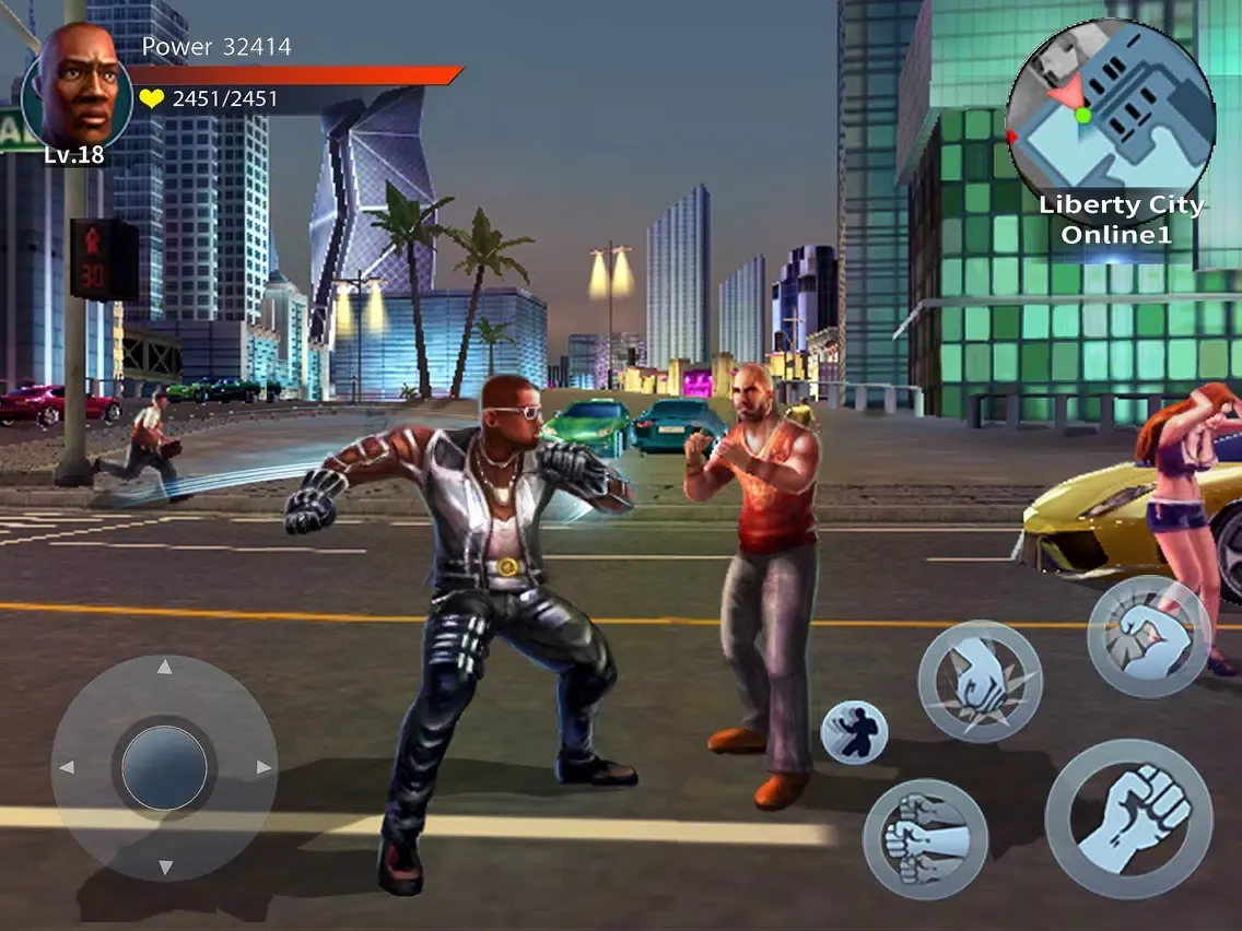 Tangkapan layar Auto Gangsters iPad 