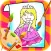 Princess Coloring Book Drawing Doodle - Draw Game for Toddler Preschool Kids!