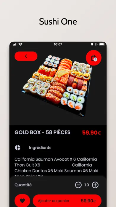 Sushi One سکرین شاٹس