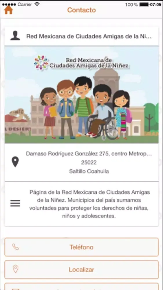 Ciudades por la ninez Screenshots