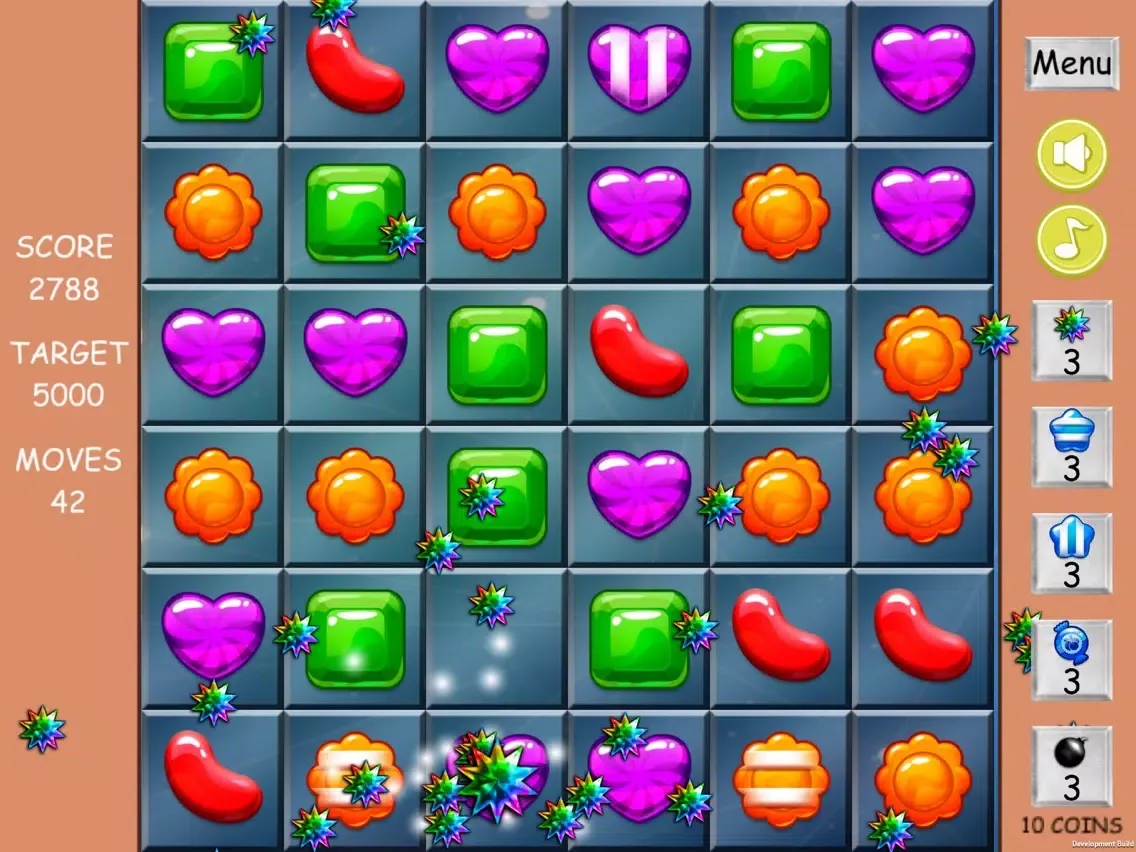 Capturas de pantalla de Jelly Gem Blast Mania - Candy Cell Connect iPad 