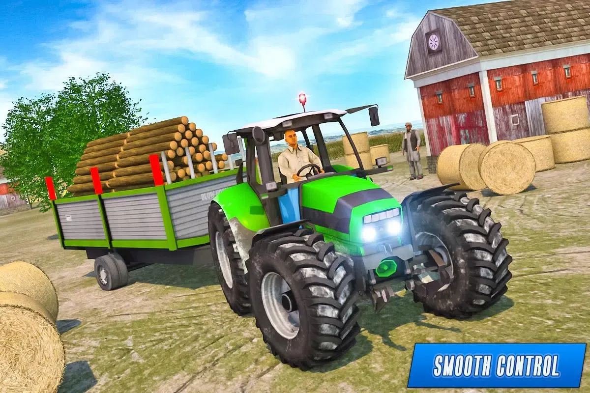 Tangkapan skrin Tractor trolley :Tractor Games