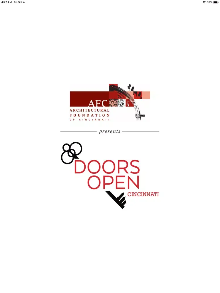 Capturas de tela do Doors Open Cincy iPad 