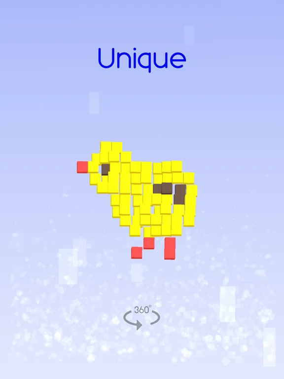 Ảnh chụp màn hình của Pixel Puzzle - 3D Art Game iPad 