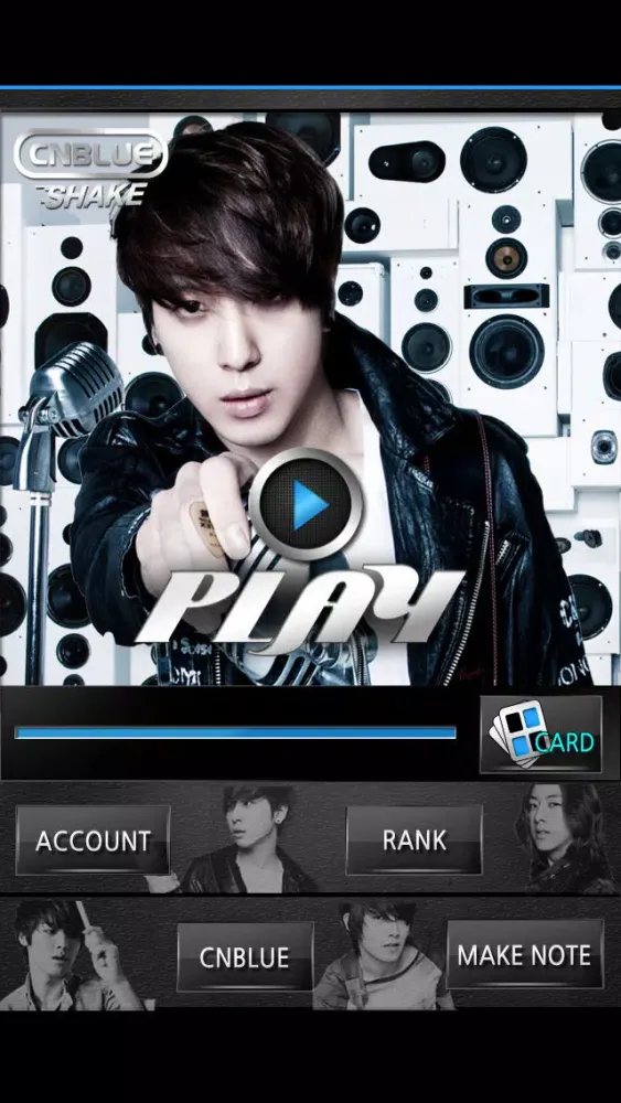 Zrzuty ekranu CNBLUE SHAKE