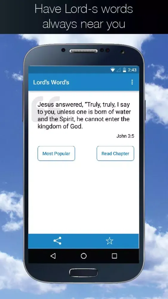 Lord's Words - Bible應用截圖