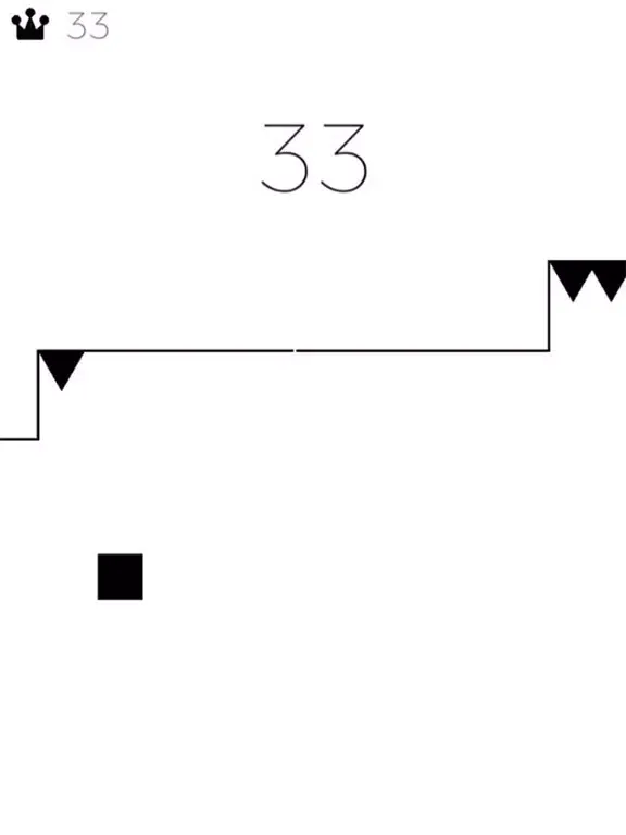 Black & White: Geometry Dash iPad  Screenshots