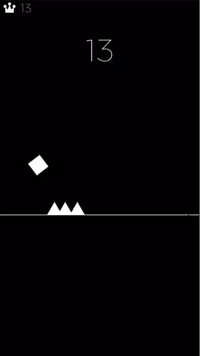 Black & White: Geometry Dash Screenshots