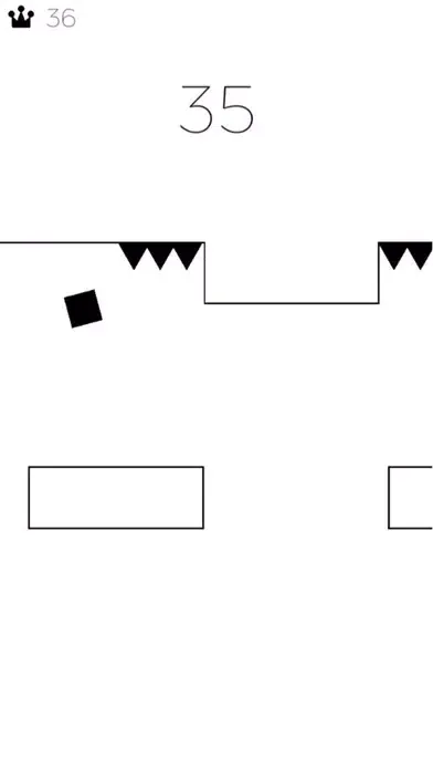 Black & White: Geometry Dash Screenshots