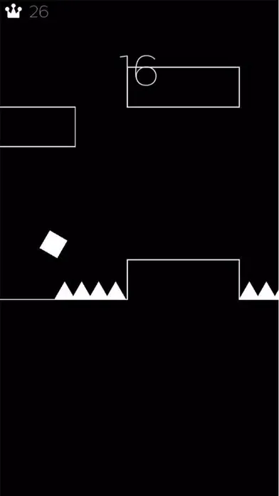 Black & White: Geometry Dash Screenshots