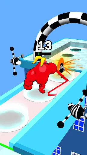 Punchy Race: Run & Fight Game Screenshots