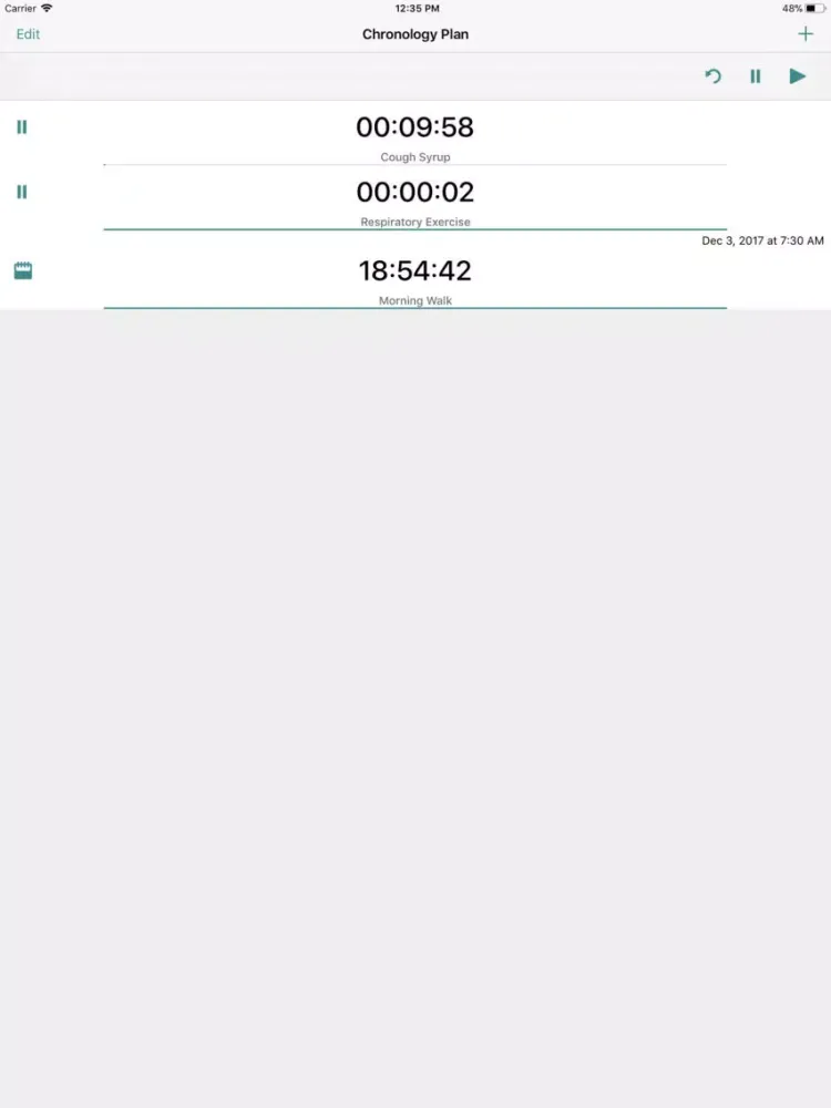 صور Chronology Plan iPad 