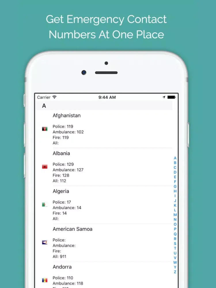 Emergency Hospital Locator iPad  Ekran Görüntüleri