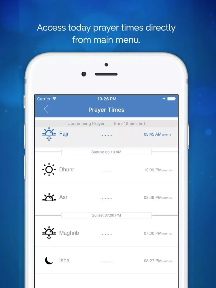 Muslim Essentials Pray Times And More iPad 應用截圖