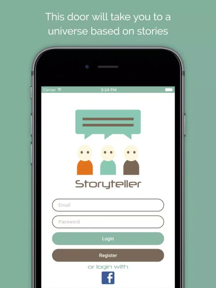 Storyteller - Let the world complete your stories iPad  Screenshots