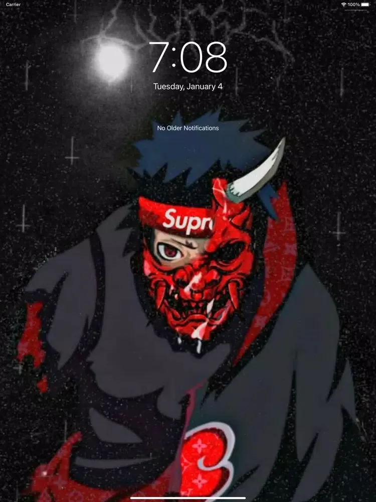 Capturas de tela do Anime Dope Wallpaper - Superme iPad 