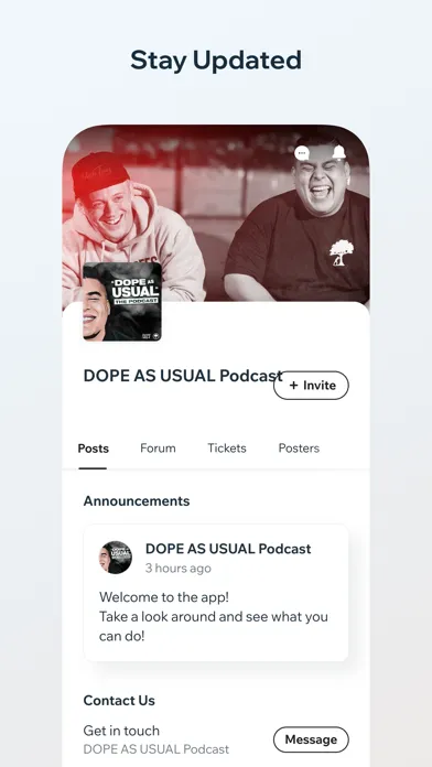 تصاویر DOPE AS USUAL Podcast