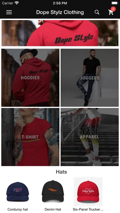 Captures d'écran de Dope Stylz Clothing
